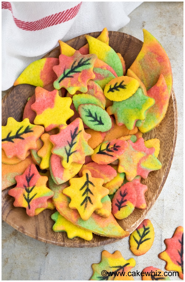 Fall Leaf Cookies