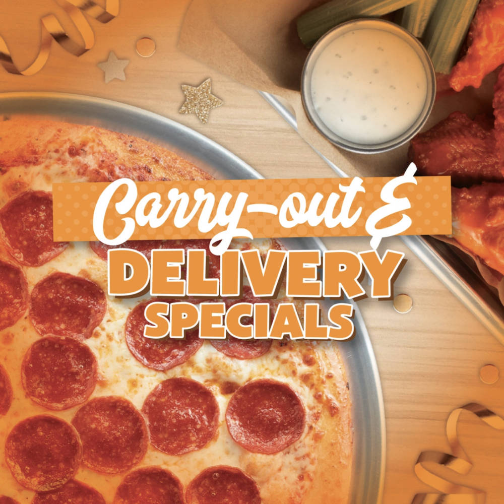 Carry-out and Delivery Specials graphic