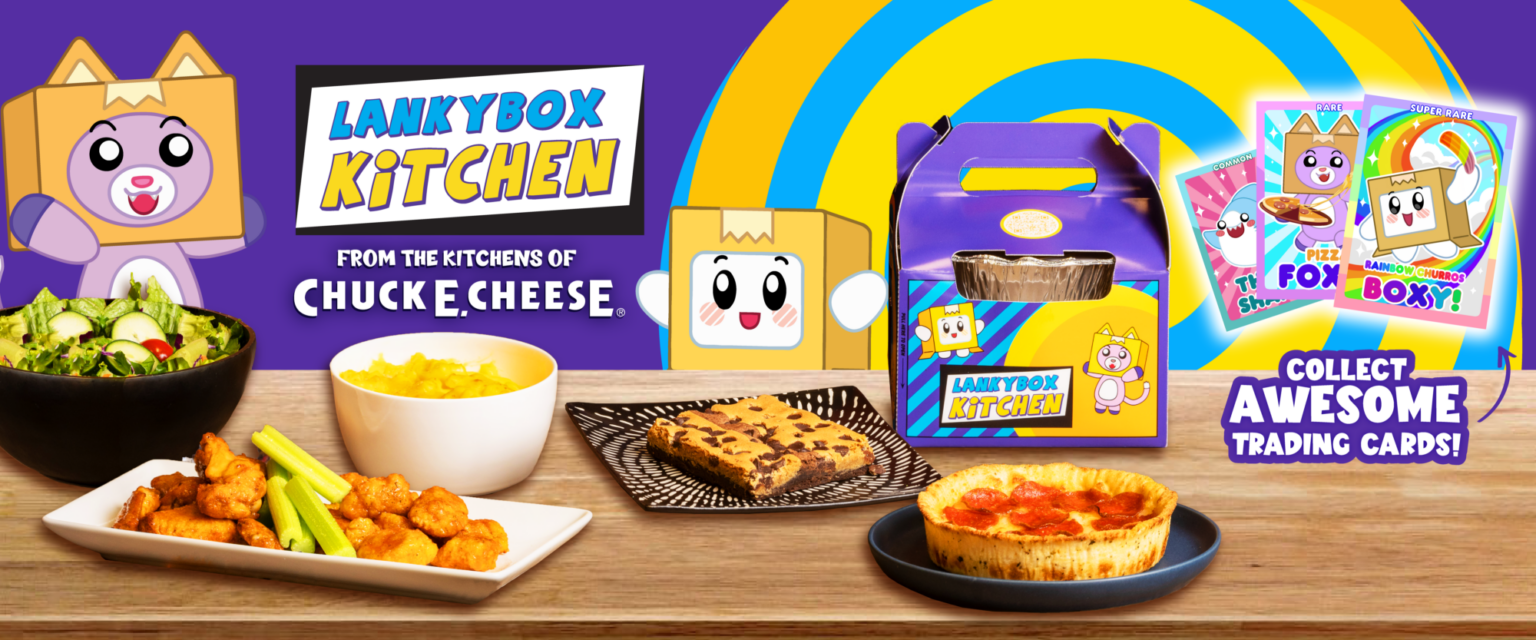 Lankybox Chuck E. Cheese