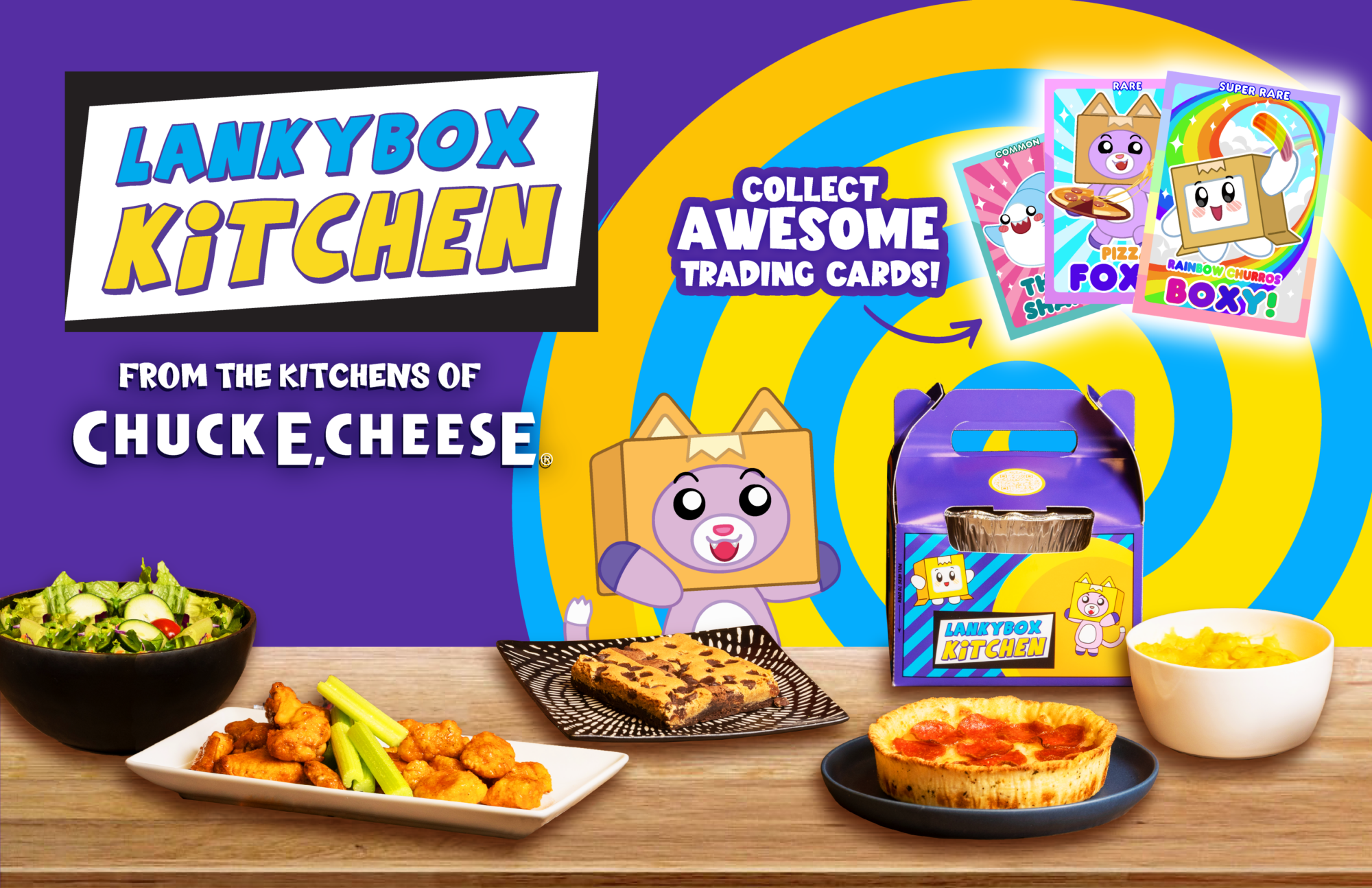 Lankybox chuck e cheese
