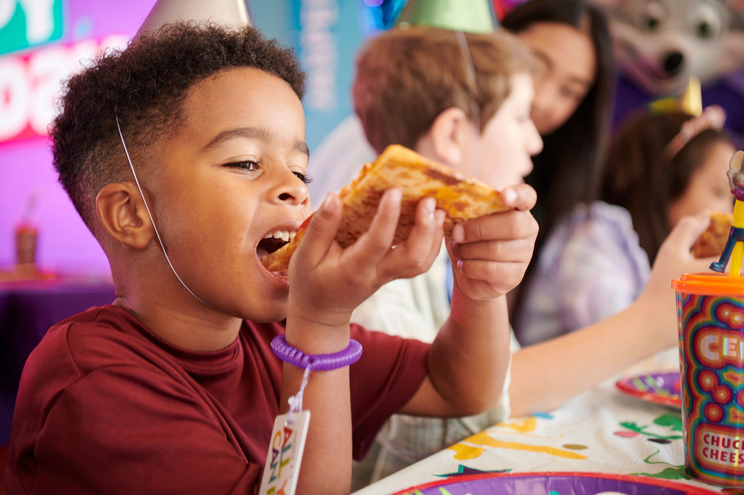 Birthday Party at Chuck E Cheese