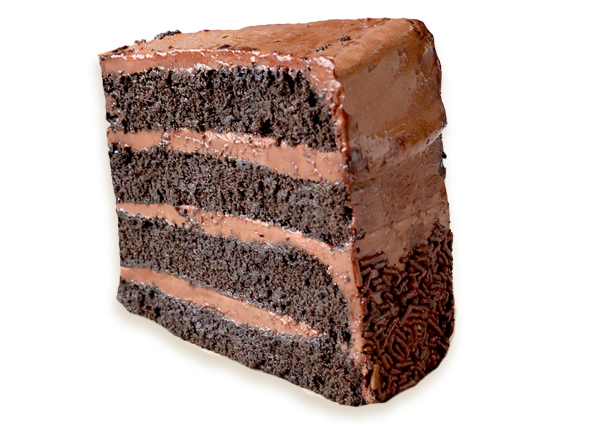 Buddy V Chocolate Fudge cake