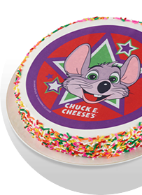 Chuck E. Cheese Cake topper