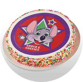 Chuck E. cheese Cake topper