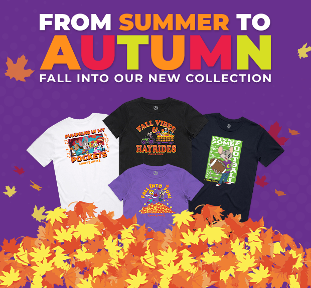 From summer to autumn. fall into our new t shirt collection