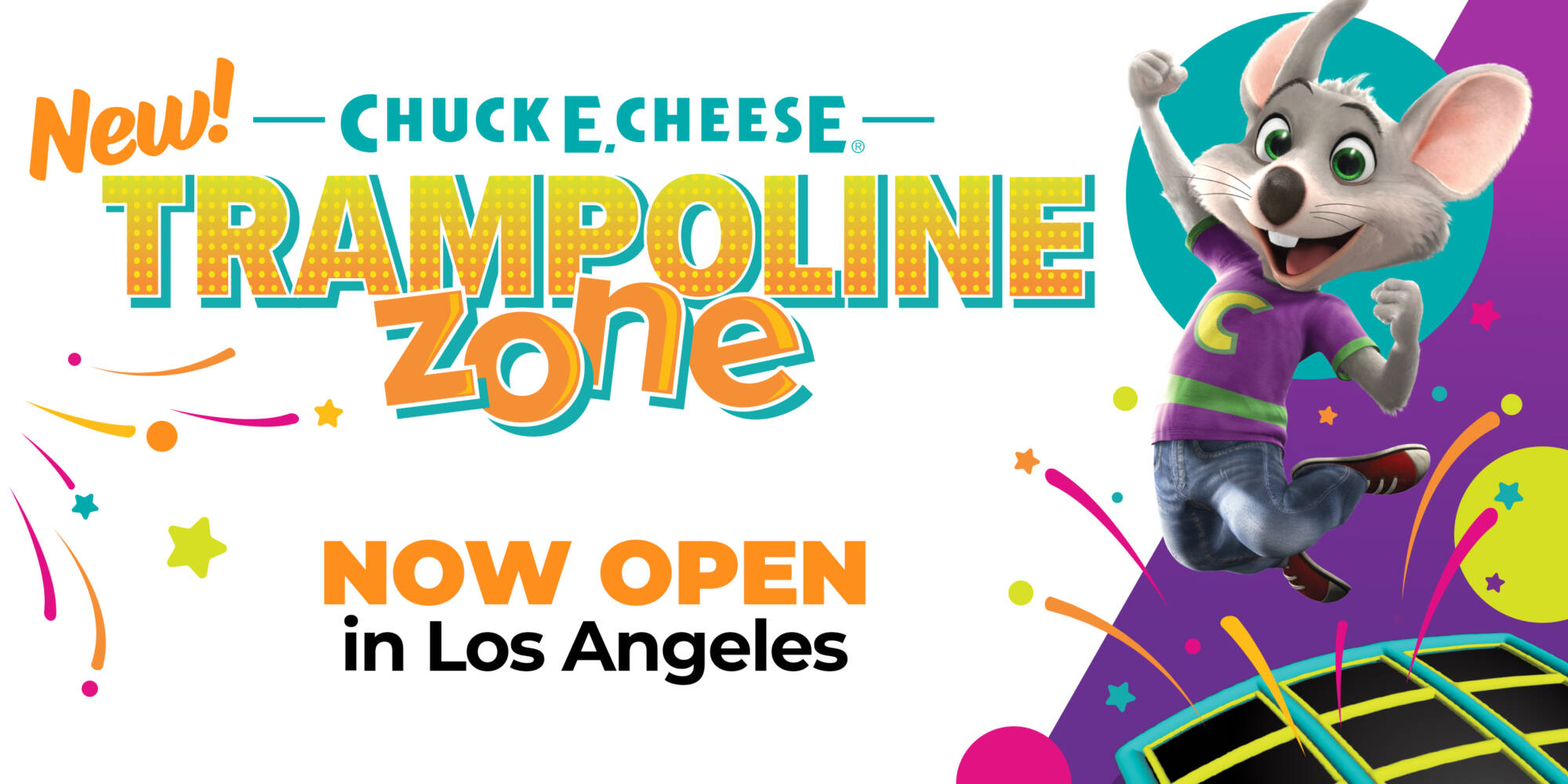 Trampoline Park LA Chuck E. Cheese