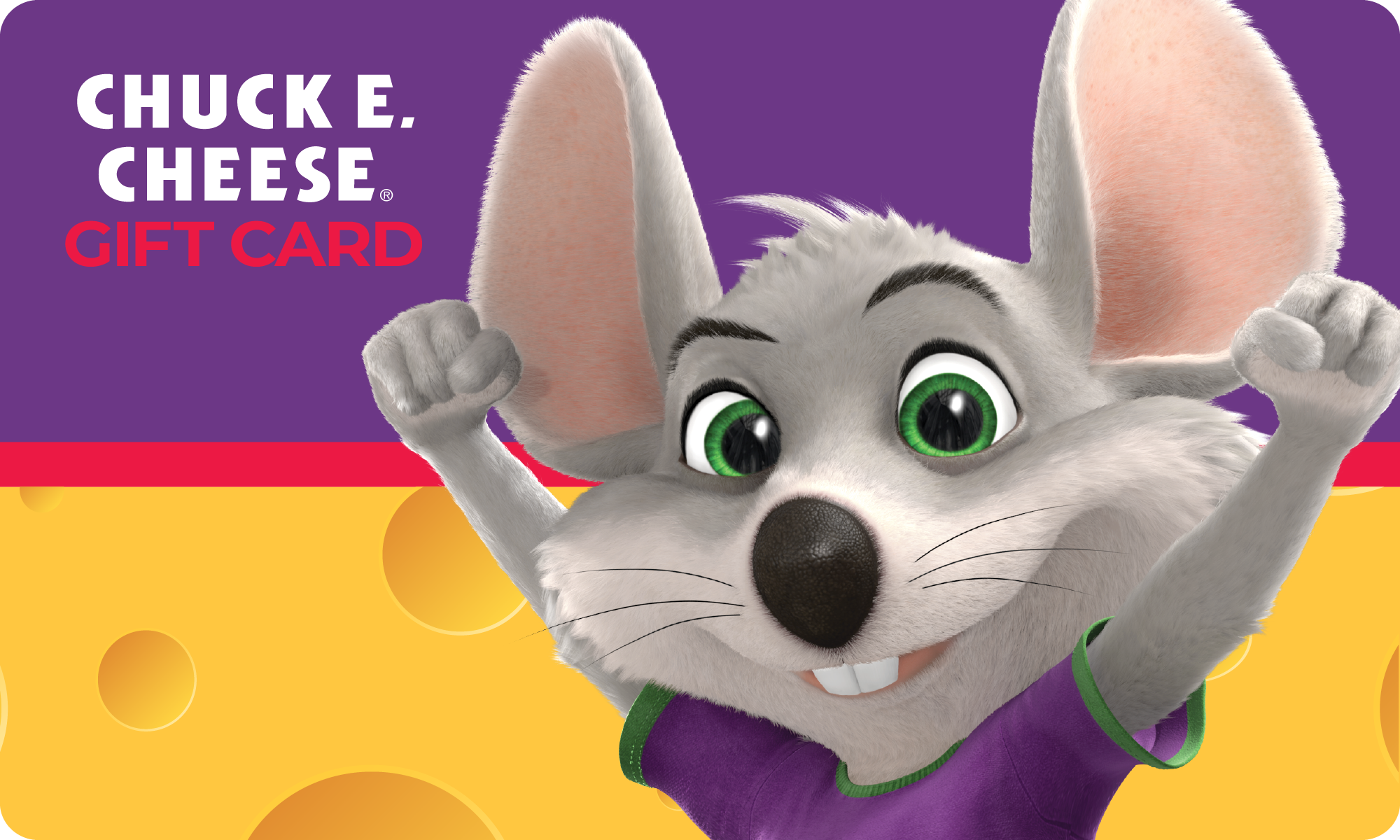 Gift Cards Gift Certificates Chuck E. Cheese