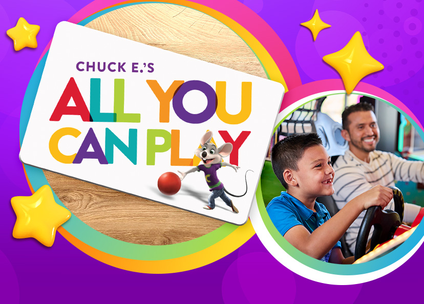 Um jogo totalmente novo em Chuck E. Cheese