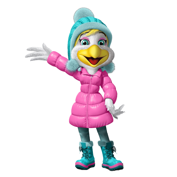 Helen Henny in winter clothes