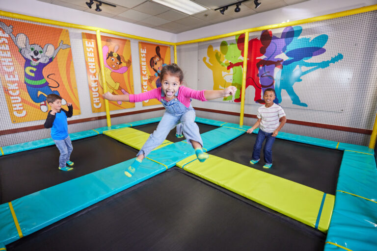 Chuck E. Cheese Celebrates 100th Trampoline Zone | Chuck E. Cheese