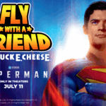 Superman promotion at Chuck E. Cheese