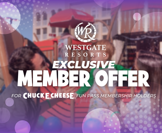Exclusive offer for Chuck E. Cheese members