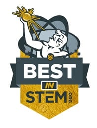Award seal for STEM excellence