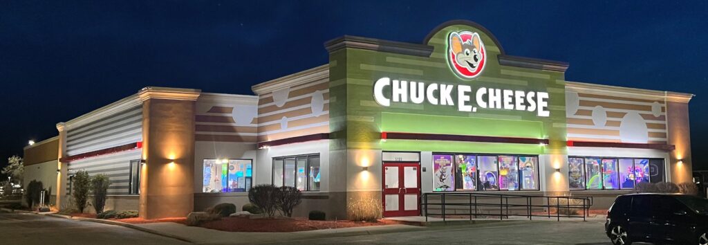 Chuck E Cheese storefront