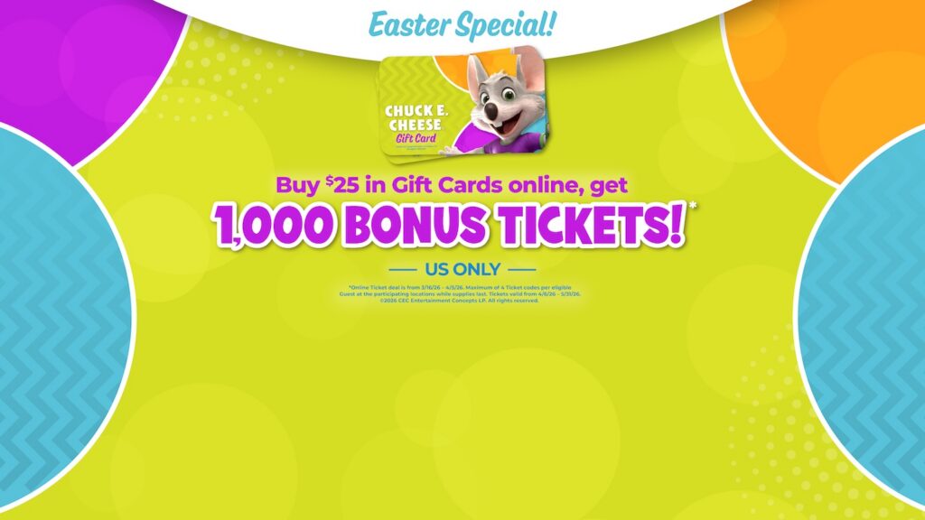 1000 bonus tickets promo