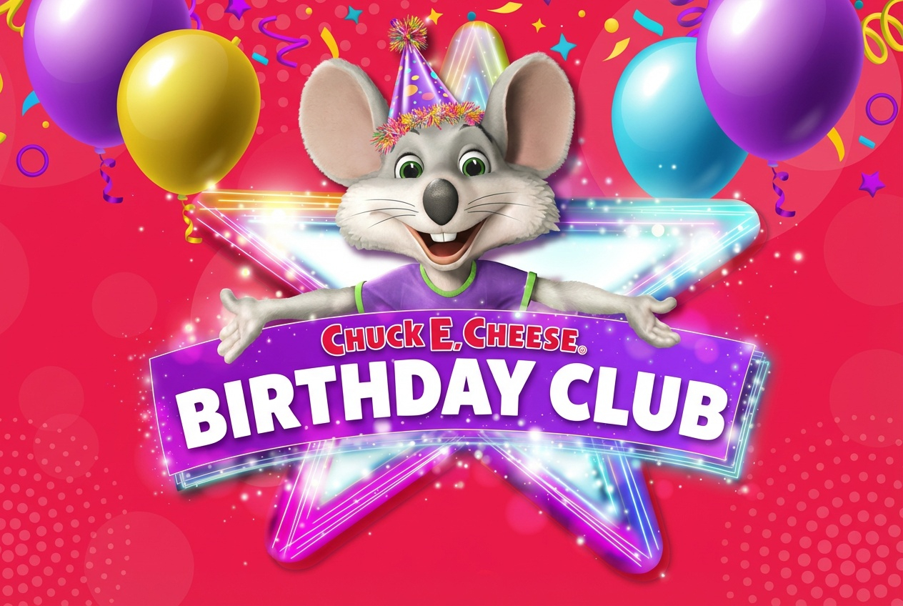 Chuck E. Cheese Birthday Club