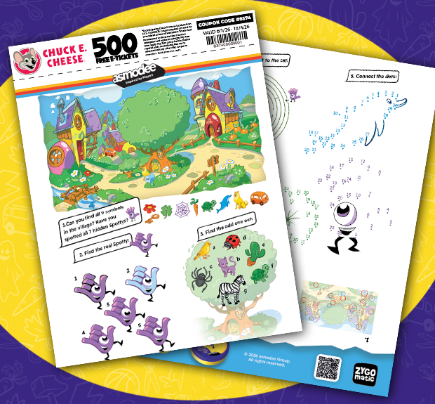 Spot&nbsp;It! printable activity sheet preview